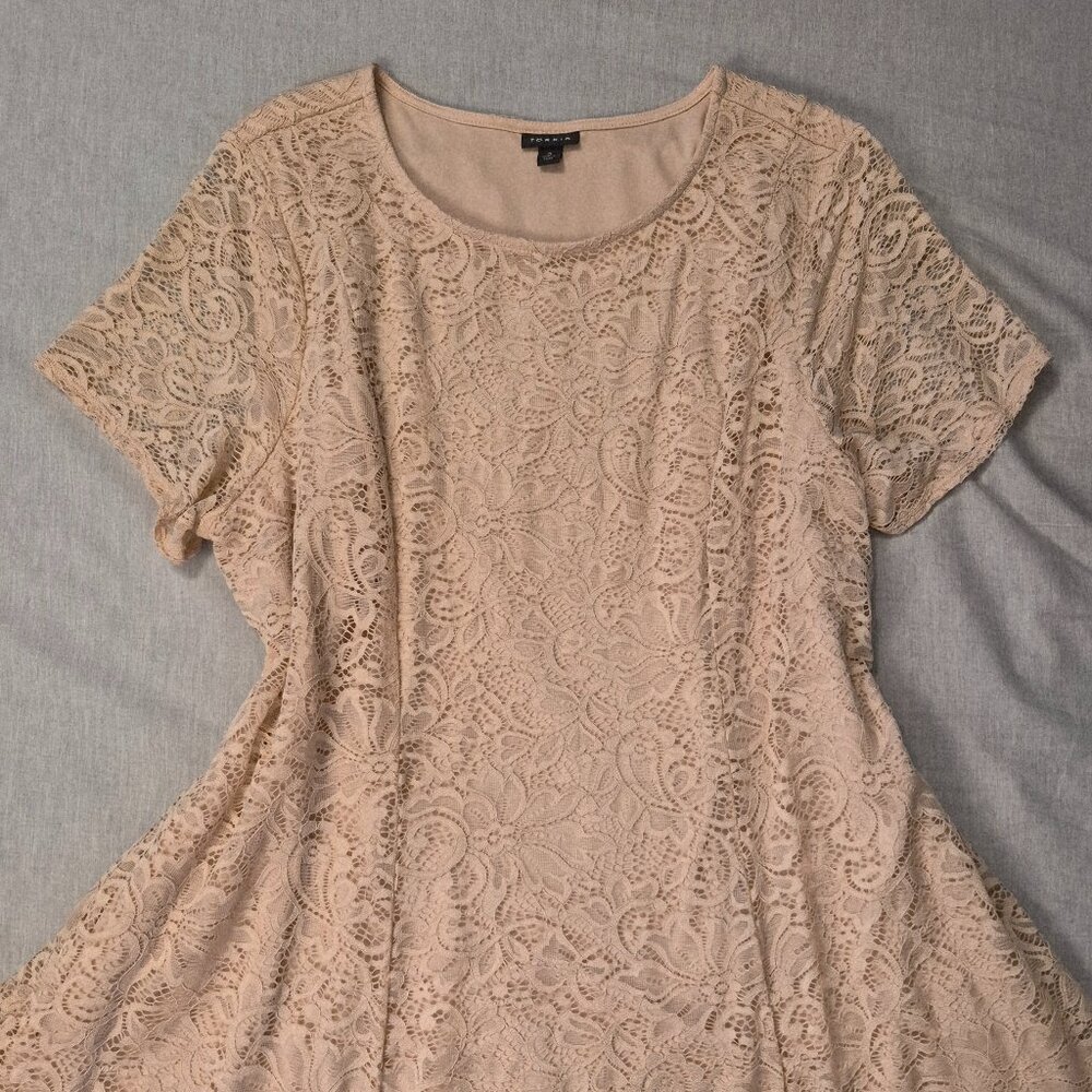Pink Lace Dress